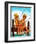 Crab Fishing - Jack & Jill-Joy Friedman-Framed Premium Giclee Print