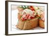 Crab Meat with Toast, Sauce and Fresh Herbs, Close-Up-Kondor83-Framed Photographic Print