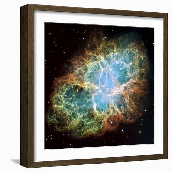 Crab Nebula (M1)-null-Framed Premium Photographic Print