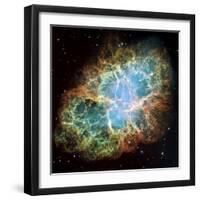 Crab Nebula (M1)-null-Framed Premium Photographic Print