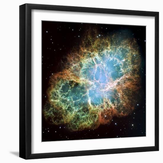 Crab Nebula (M1)-null-Framed Premium Photographic Print