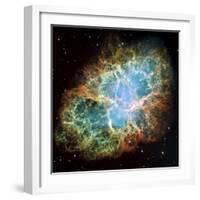 Crab Nebula (M1)-null-Framed Premium Photographic Print