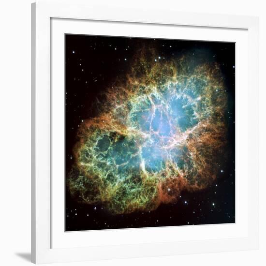 Crab Nebula (M1)-null-Framed Photographic Print