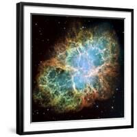 Crab Nebula (M1)-null-Framed Photographic Print