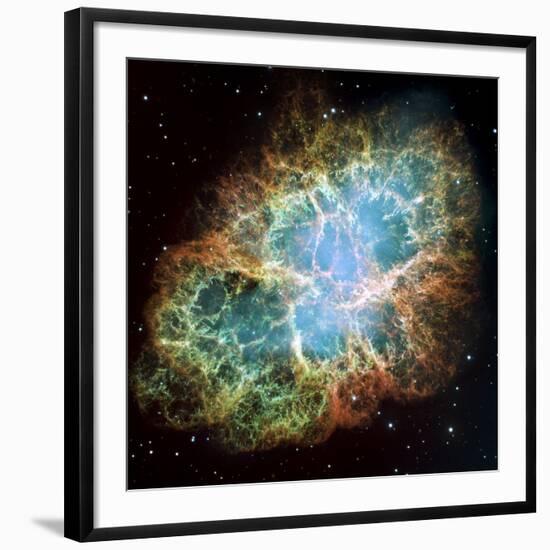 Crab Nebula (M1)-null-Framed Photographic Print