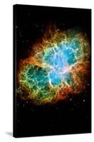 Crab Nebula Space Photo Art Poster Print-null-Stretched Canvas