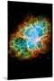 Crab Nebula Space Photo Art Poster Print-null-Mounted Poster