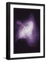 Crab Nebula-null-Framed Art Print