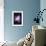 Crab Nebula-null-Framed Art Print displayed on a wall