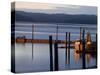 Crab Pots on Deck, Grayland Dock, Grays Harbor County, Washington State, United States of America-Aaron McCoy-Stretched Canvas