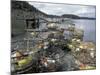 Crab Pots on Shore of Cornet Bay, Whidbey Island, Washington, USA-William Sutton-Mounted Photographic Print