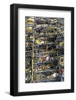 Crab Pots, Wrangell, Alaska, USA-Gerry Reynolds-Framed Photographic Print