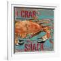 Crab Shack-Gregory Gorham-Framed Art Print