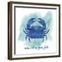 Crab-Erin Clark-Framed Giclee Print