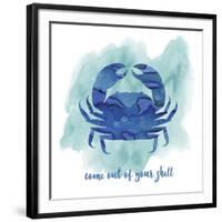 Crab-Erin Clark-Framed Giclee Print