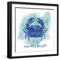 Crab-Erin Clark-Framed Giclee Print