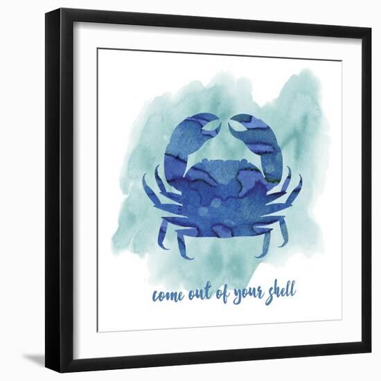 Crab-Erin Clark-Framed Giclee Print