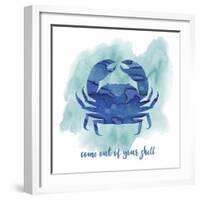 Crab-Erin Clark-Framed Giclee Print