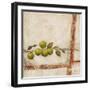 Crabapple I-Carol Black-Framed Art Print