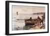 Crabber's Bait-Charles Napier Hemy-Framed Giclee Print