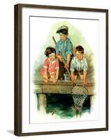 "Crabbing,"August 1, 1931-Ellen Pyle-Framed Giclee Print