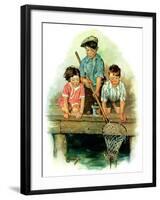 "Crabbing,"August 1, 1931-Ellen Pyle-Framed Giclee Print