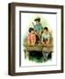 "Crabbing,"August 1, 1931-Ellen Pyle-Framed Giclee Print