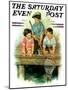 "Crabbing," Saturday Evening Post Cover, August 1, 1931-Ellen Pyle-Mounted Giclee Print