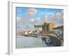 Crabbing - Wells Next to the Sea, Norfolk-Richard Harpum-Framed Art Print