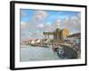 Crabbing - Wells Next to the Sea, Norfolk-Richard Harpum-Framed Art Print