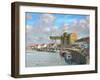 Crabbing - Wells Next to the Sea, Norfolk-Richard Harpum-Framed Art Print