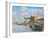 Crabbing - Wells Next to the Sea, Norfolk-Richard Harpum-Framed Art Print