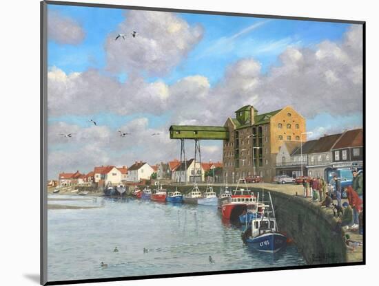 Crabbing - Wells Next to the Sea, Norfolk-Richard Harpum-Mounted Art Print