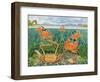 Crabs in the Ocean, 1997-E.B. Watts-Framed Giclee Print