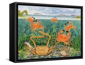 Crabs in the Ocean, 1997-E.B. Watts-Framed Stretched Canvas