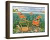 Crabs in the Ocean, 1997-E.B. Watts-Framed Giclee Print