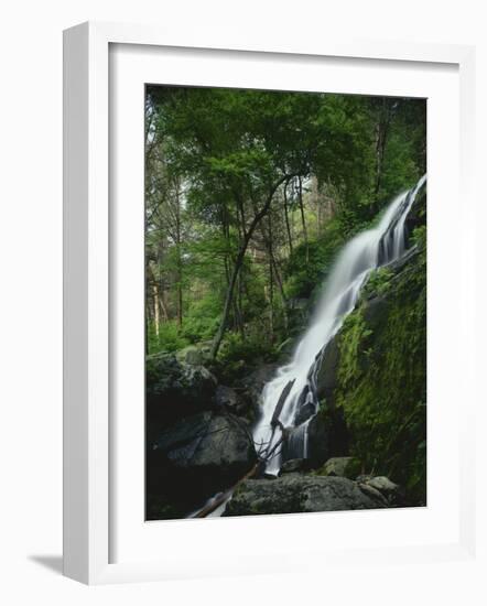 Crabtree Falls, George Washington National Forest, Virginia, USA-Charles Gurche-Framed Photographic Print