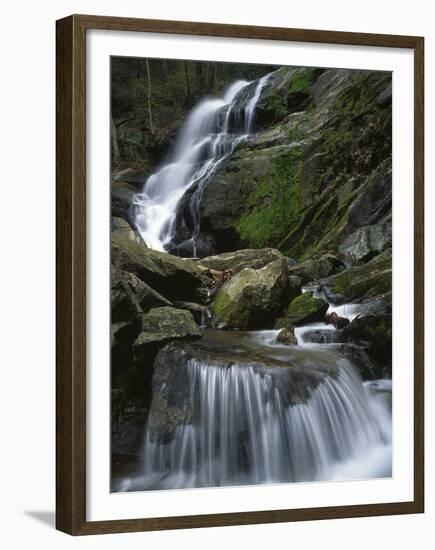 Crabtree Falls, Nelson Co, Virginia, USA-Charles Gurche-Framed Premium Photographic Print