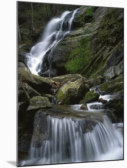 Crabtree Falls, Nelson Co, Virginia, USA-Charles Gurche-Mounted Premium Photographic Print