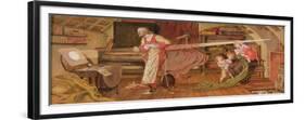 Crabtree Watching the Transit of Venus in 1639-Ford Madox Brown-Framed Giclee Print