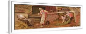 Crabtree Watching the Transit of Venus in 1639-Ford Madox Brown-Framed Giclee Print