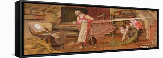 Crabtree Watching the Transit of Venus in 1639-Ford Madox Brown-Framed Stretched Canvas