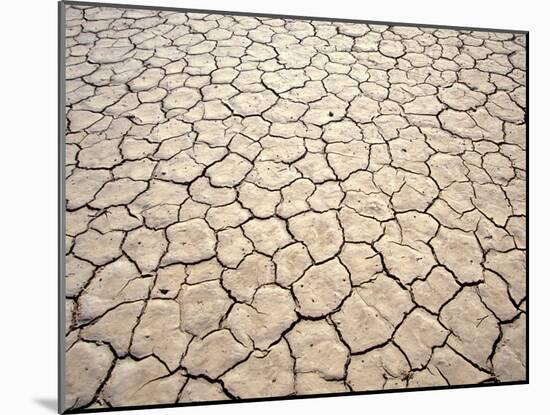 Cracked Mud, Fish River Canyon National Park, Namibia-Paul Souders-Mounted Photographic Print