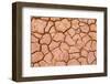Cracked mud patterns on the playa, Clark Dry Lake, Anza-Borrego Desert State Park, California-Russ Bishop-Framed Photographic Print