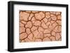 Cracked mud patterns on the playa, Clark Dry Lake, Anza-Borrego Desert State Park, California-Russ Bishop-Framed Photographic Print