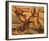 Cracked Sand Stone-null-Framed Art Print