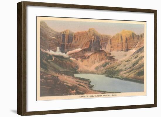 Cracker Lake, Glacier National Park-null-Framed Art Print