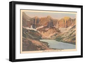 Cracker Lake, Glacier National Park-null-Framed Art Print