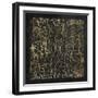 Crackle 1-Denise Brown-Framed Art Print