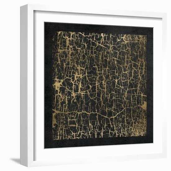 Crackle 1-Denise Brown-Framed Art Print